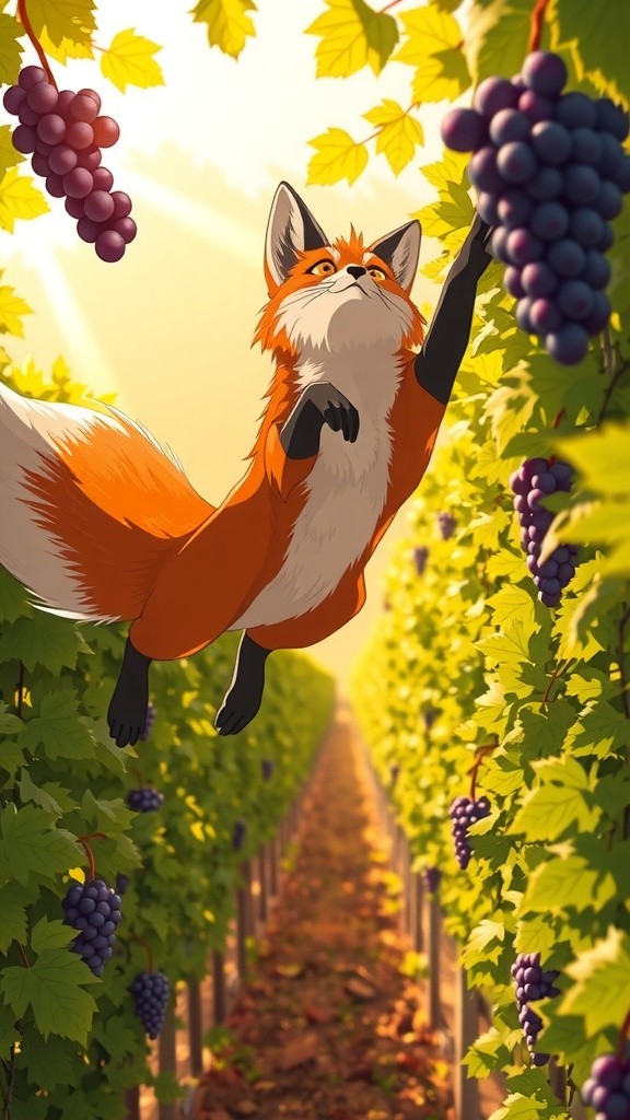 खट्टे अंगूर की कहानी