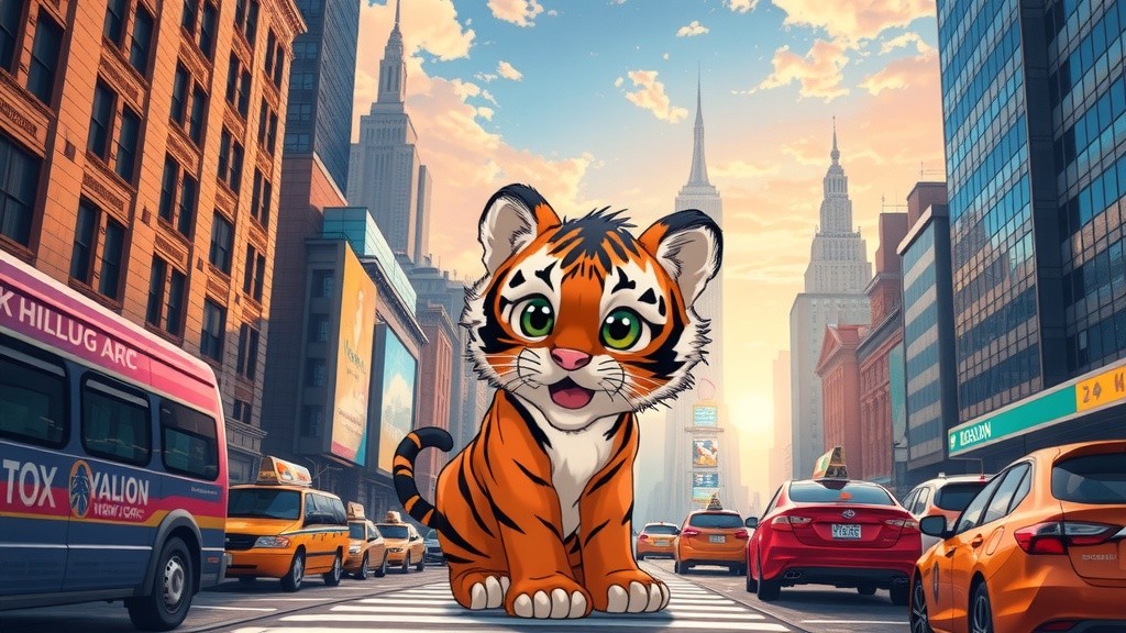 Tigo's Big Adventure in NYC: Pizza and Hotdogs!