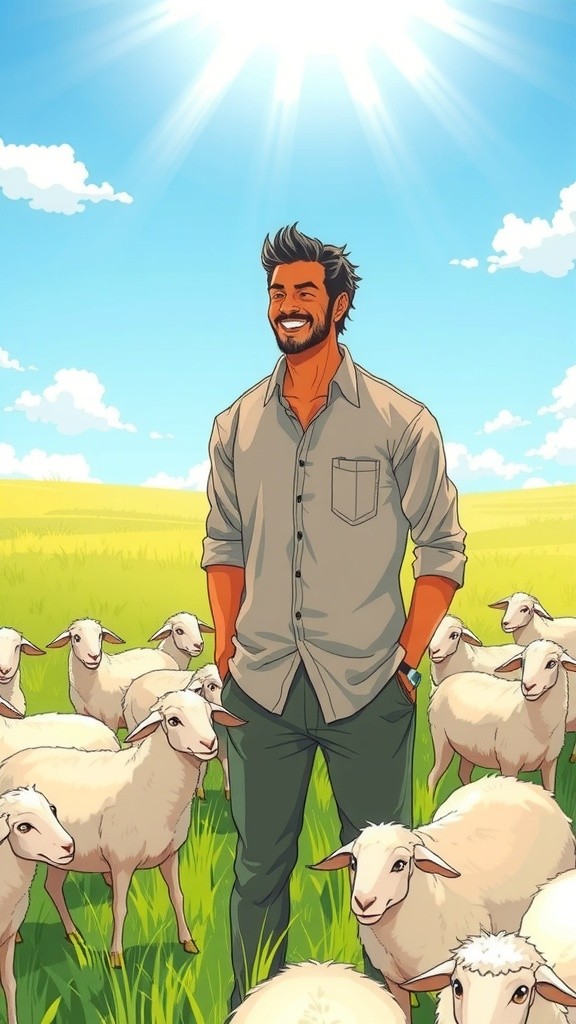 David and the Lion: A Story of Courage