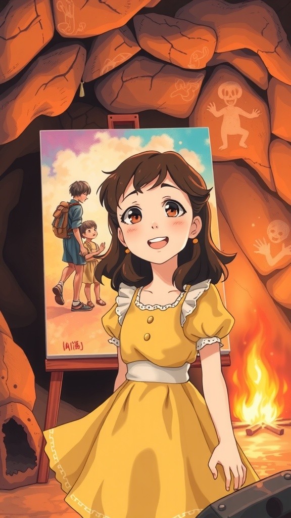 Lumi's Artistic Journey Through Time and Technology