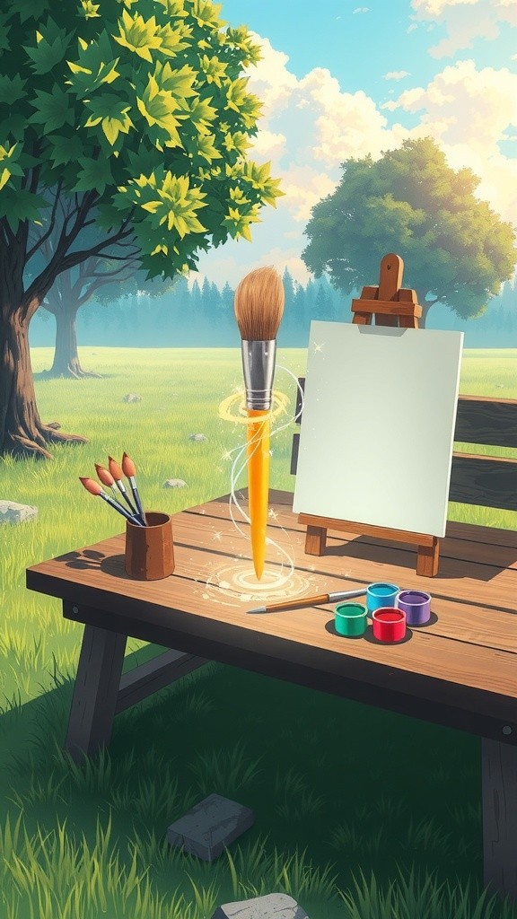 मिंकू का जादुई रंगभूमि