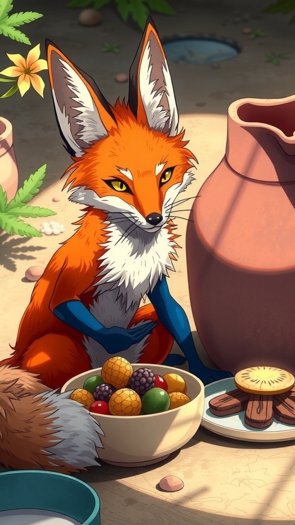 सारस और लोमड़ी की दोस्ती