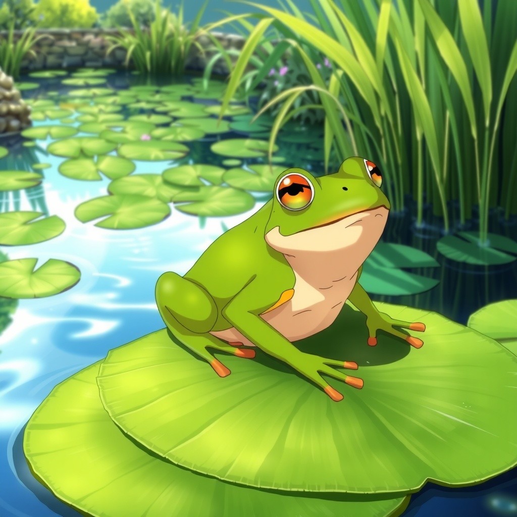 Frog Escape from Giant Truck