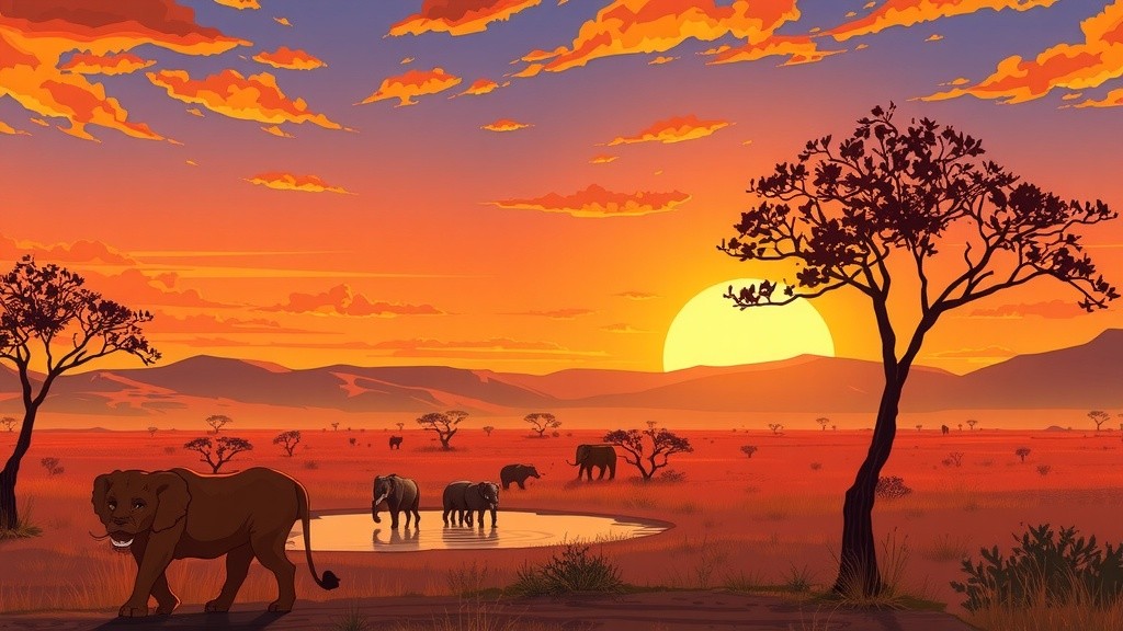 सवाना की चुप्पी: एक अद्भुत कहानी