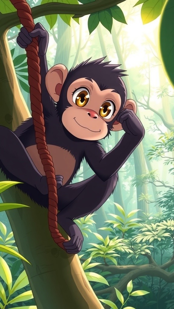 Monkey's Big Adventure: A Tale of Kindness and Cleverness!