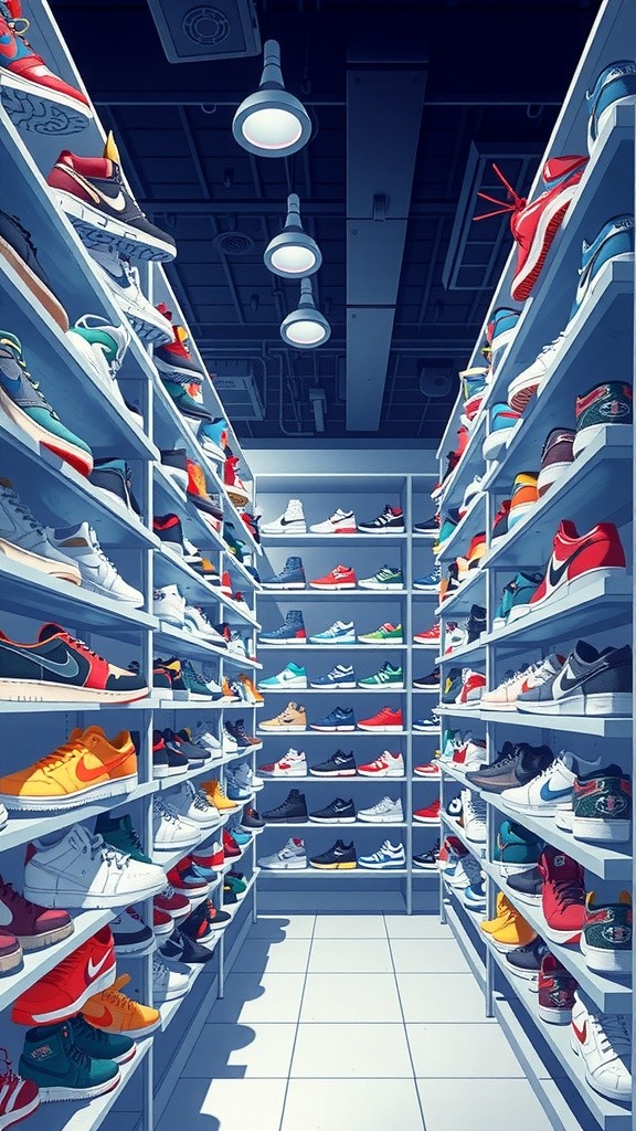 Negosiasi Harga Sepatu Olahraga di Toko