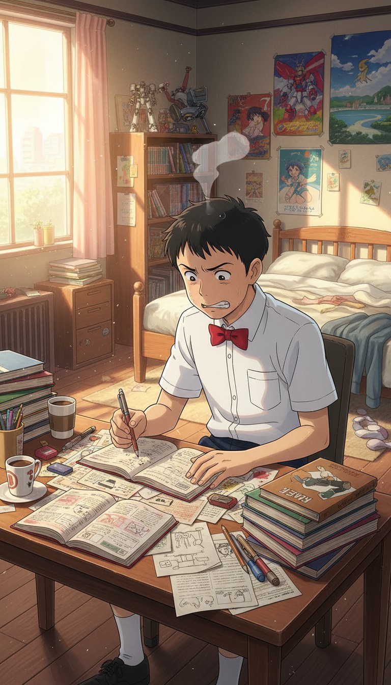 Doraemon's Homework Helper: A Lesson in Learning