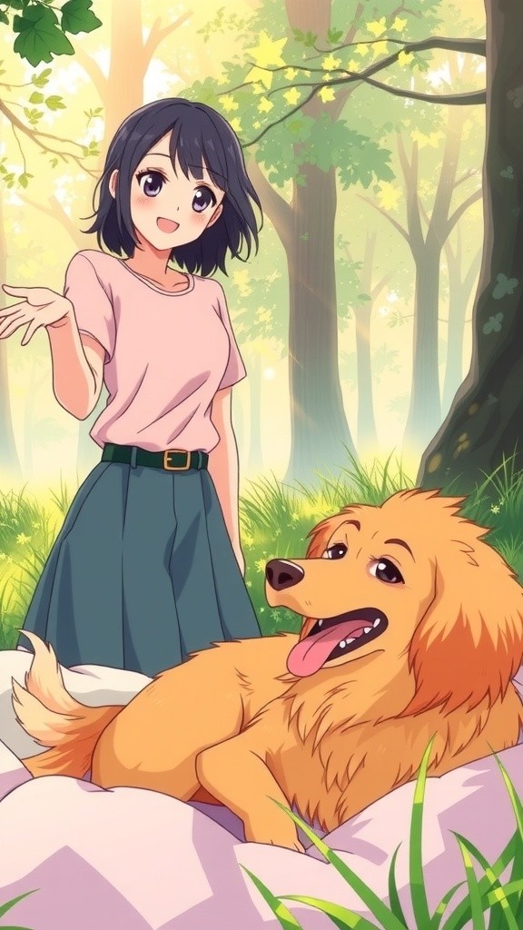 A Day at the Park: Fun and Friendship