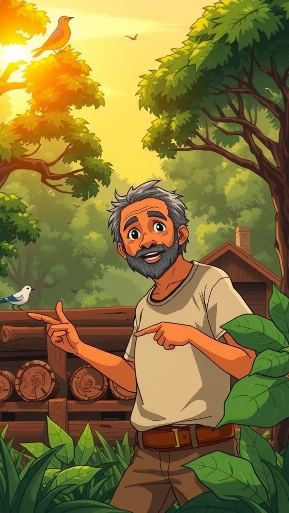 ईमानदारी का फल: लकड़हारे की कहानी