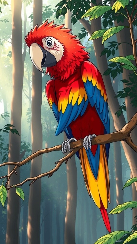 तोते की लालच और उसके सबक