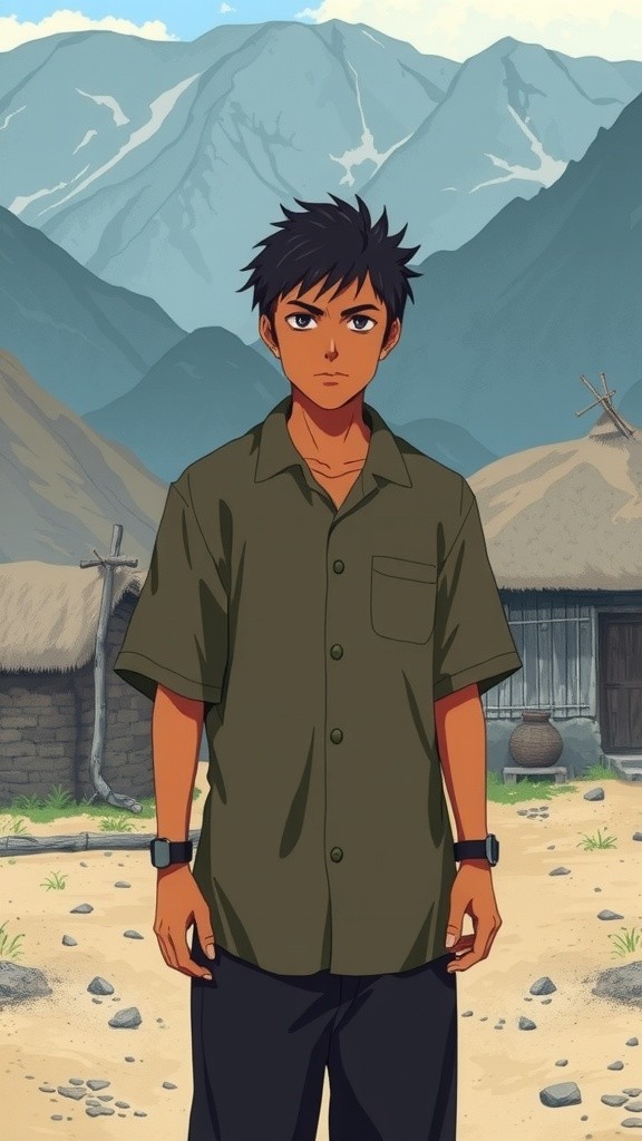 The Journey of Young Ram: A Tale of Hope and Education