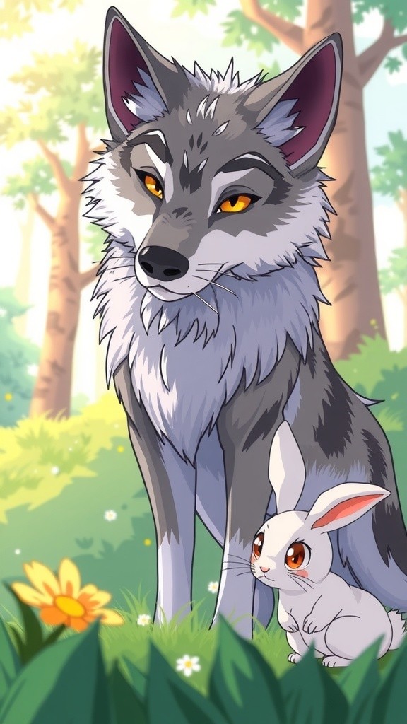 भेड़िया और बकरी का बच्चा: चालाकी की कहानी