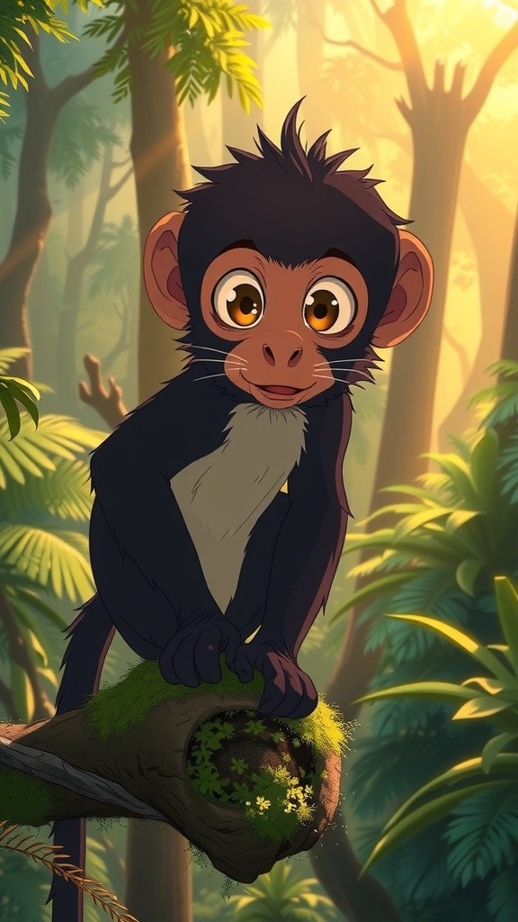 Ninja Monyet Pemula: Kisah Pisang dan Semut