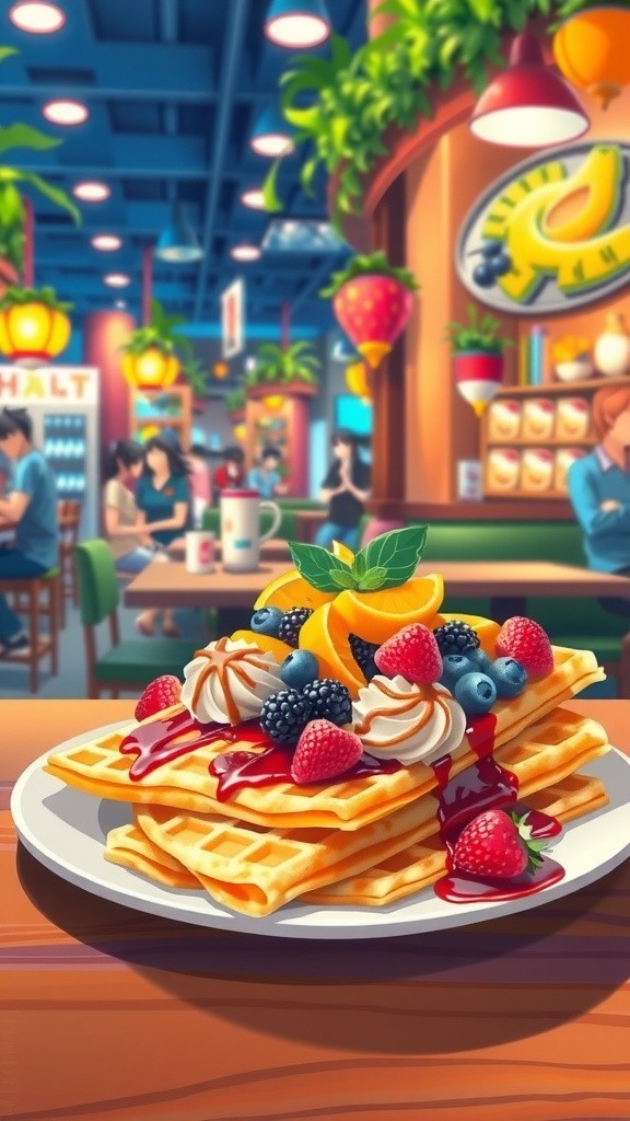 Crepes & Waffles: Compromiso con el Arte y la Sostenibilidad Social