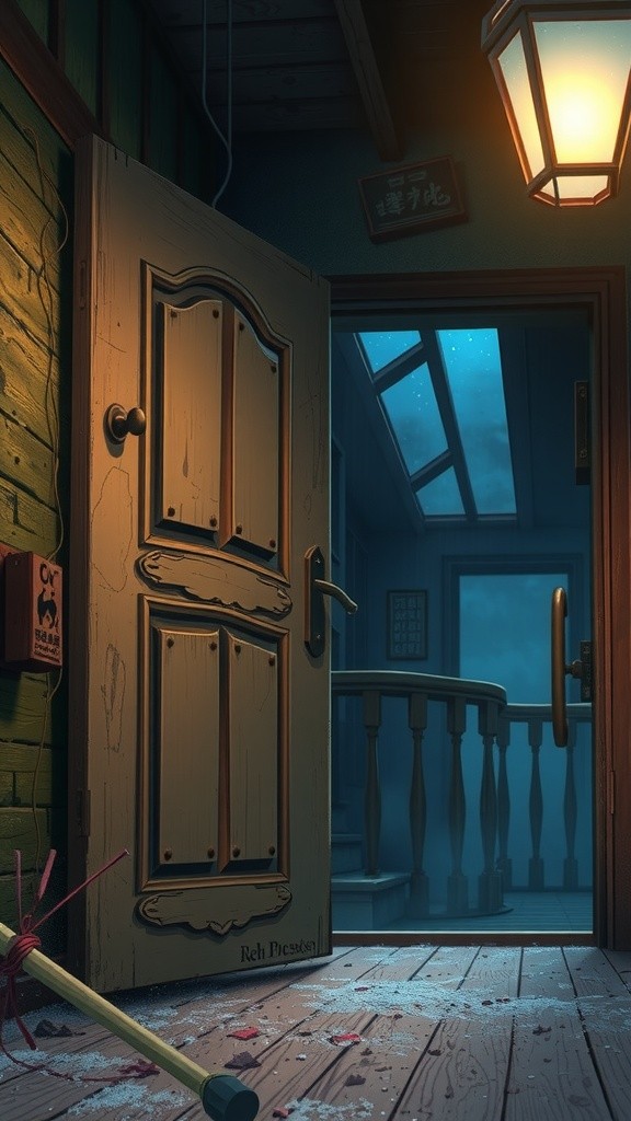 The Whisper Behind the Door: A Haunting Adventure