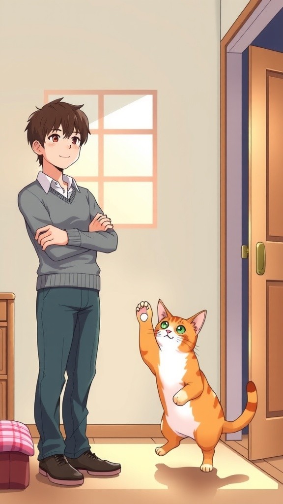 Kucing Pintar atau Adik yang Bingung?