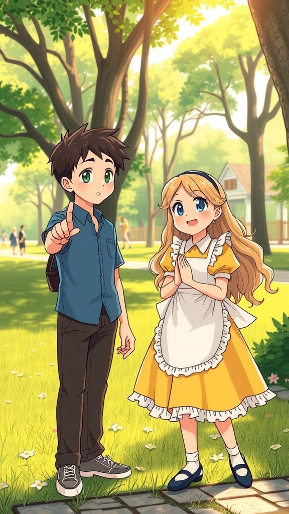 Sister's Bravery: Rescuing Her Brother from Dogs