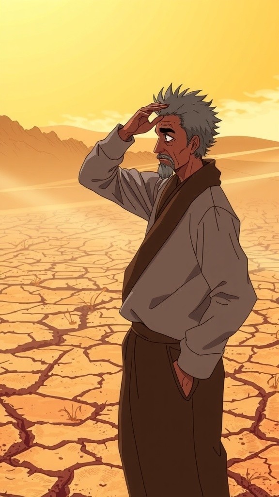 The Farmer's Resilience: A Drought Awakens Hope