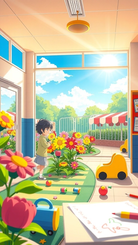 Kindergarten Friends: Helping Each Other Grow!