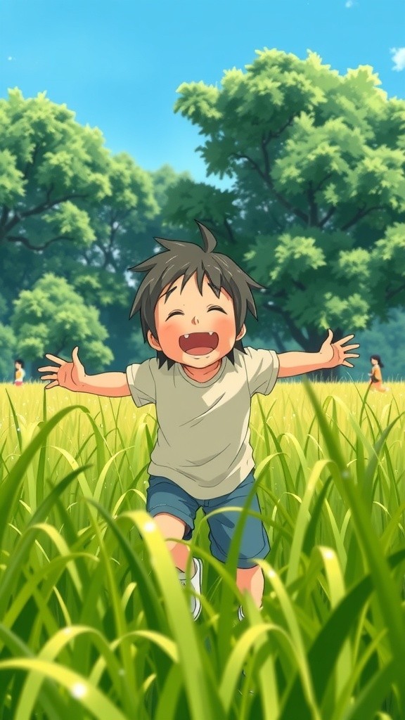 बच्चा और खरगोश की दोस्ती