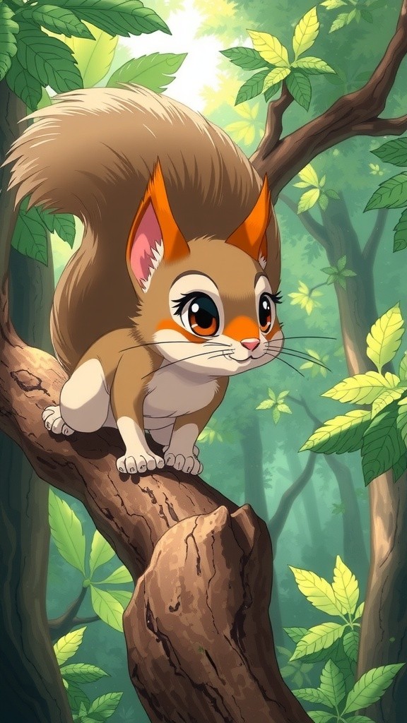 गिलहरी और भालू का मजेदार नृत्य!