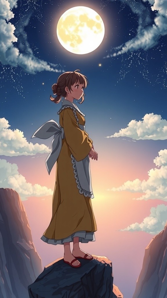 The Moonlit Yearning of Princess Kaguya