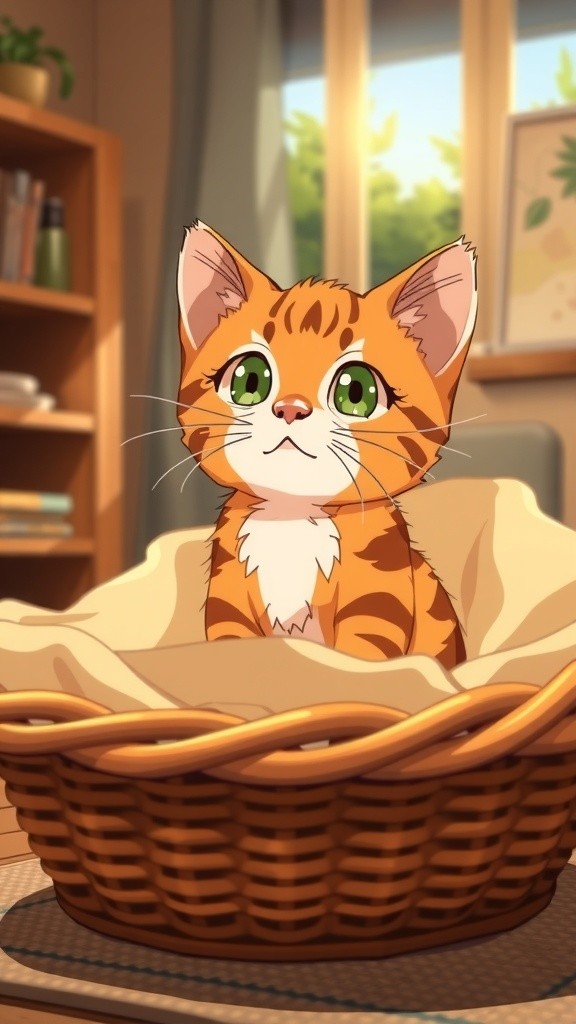 Kucing Imut dan Petualangan Bola Benang