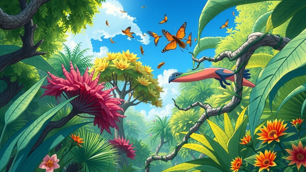 Jungle Race: Speed and Friendship in 3D Adventure!