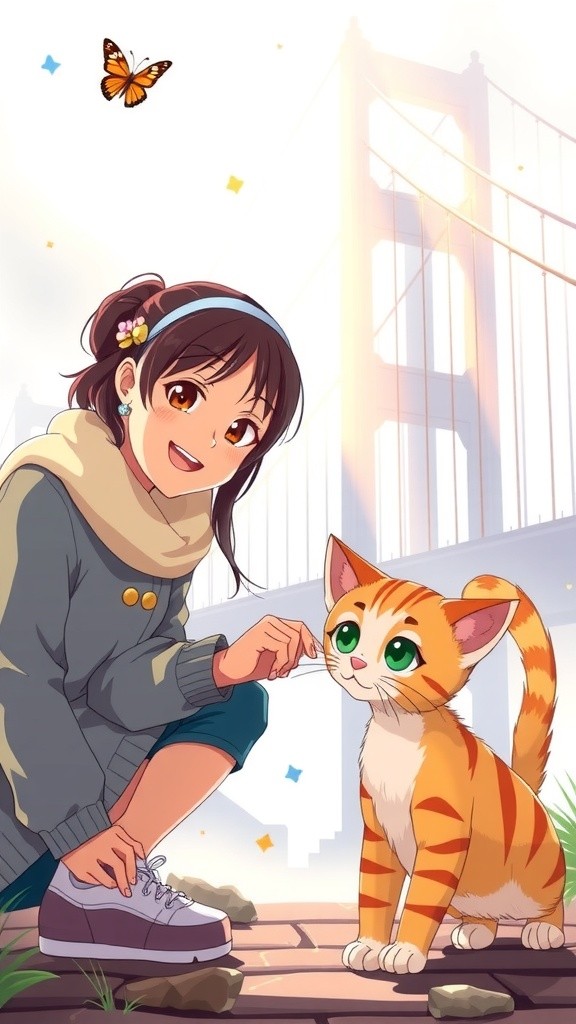 Hari-hari Bersama Kucingku, Shadow di San Francisco