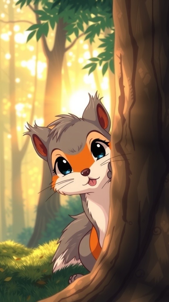 The Berry Quest of Acorn the Squirrel