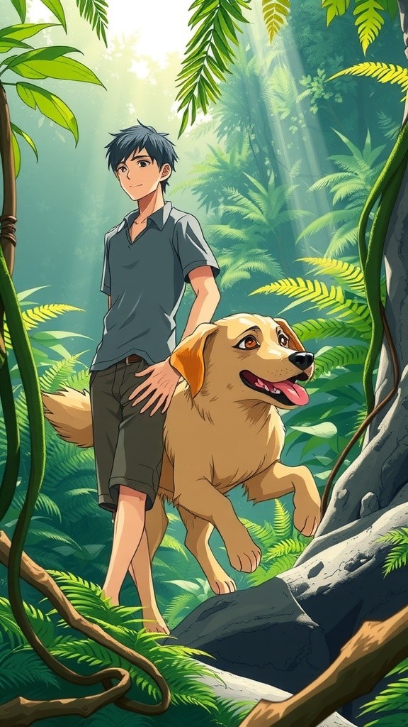 The Haunting of the Jungle Hound and the Brave Lad