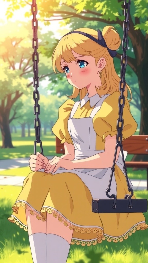 Girl Embracing a Dog