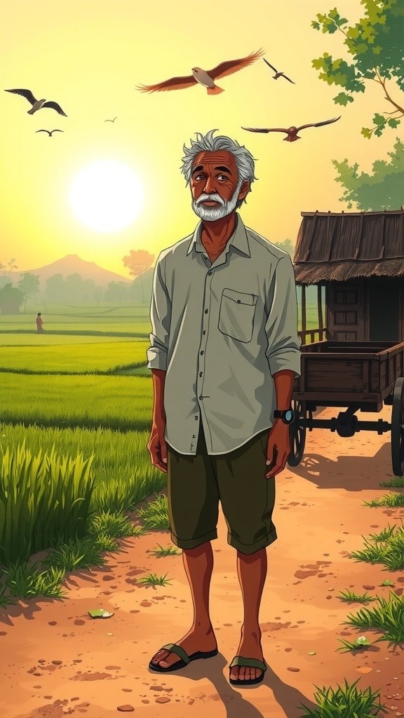 किसान और कौवे की कहानी