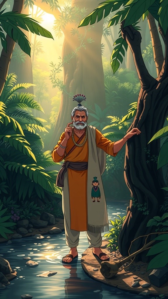 Shri Krishna ka Jungle mein Sher se Samna