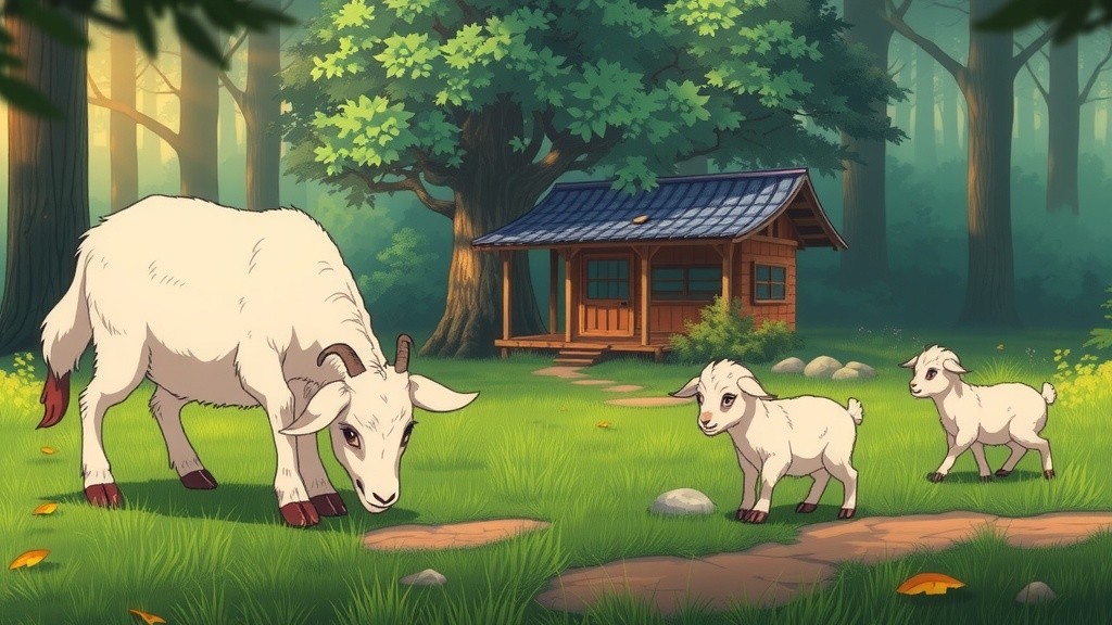 Bakri aur Sher ki Kahani