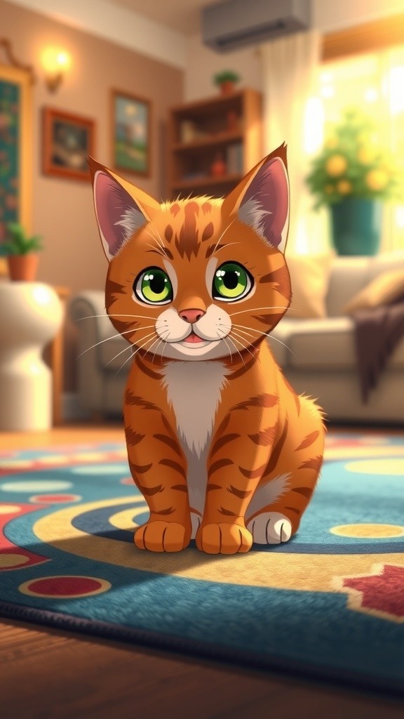 قطه ترقص بمهارة