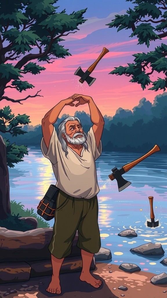 پانی کی پری کا جادوئی منظر