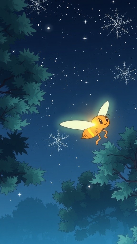 Lumi the Little Firefly's Moonlit Adventure