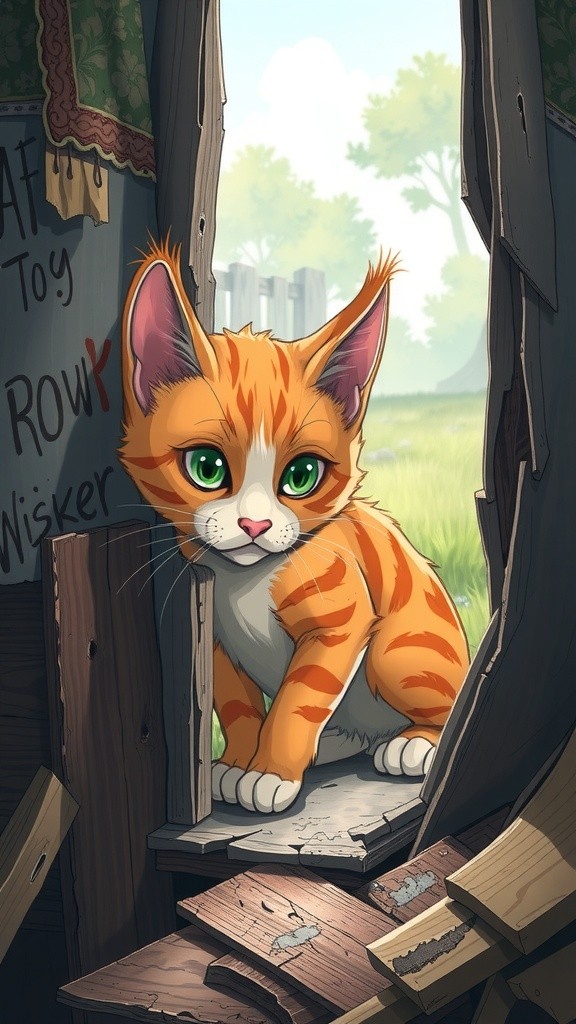 From Rags to Riches: A Cat's Journey to Happiness