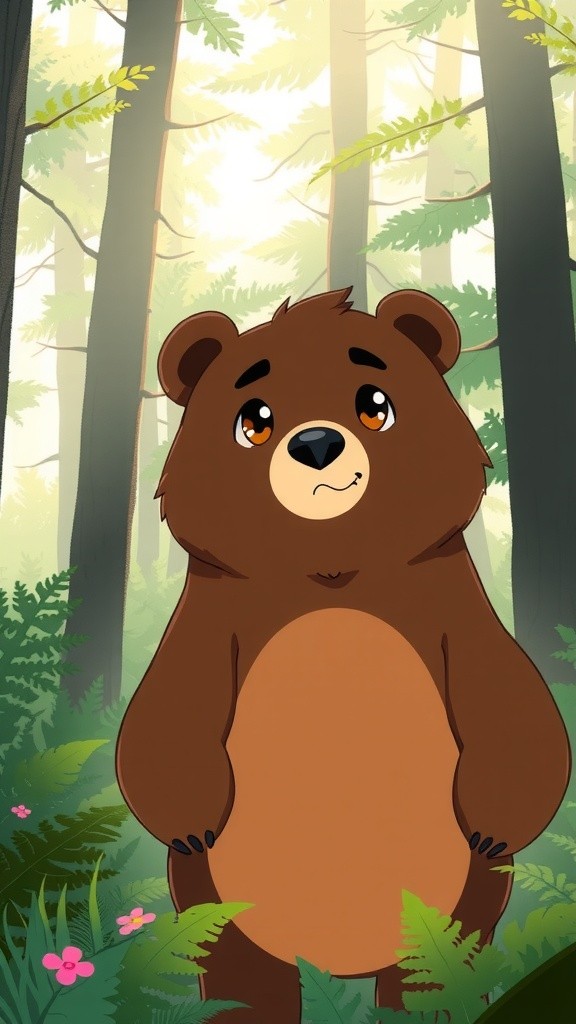 Bruno the Bear's Fishing Adventure