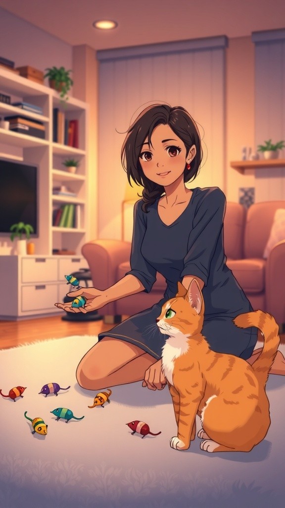 Kucing Cerdik dan Tempat Rahasia Mainannya