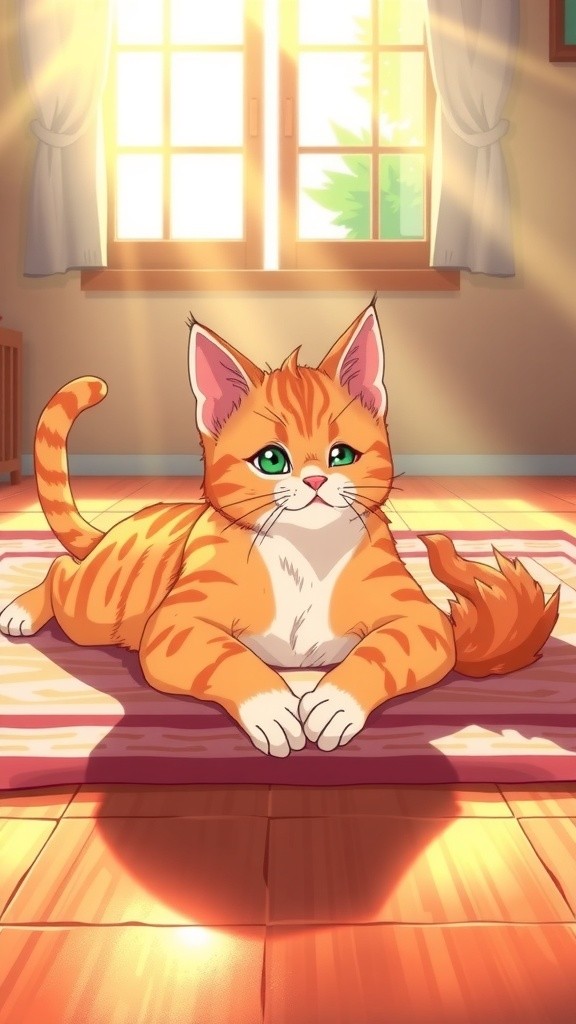 مغامرات القط مشمش الملونة