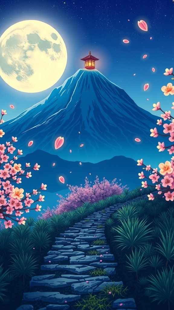 The Lantern Girl of Mount Hikari