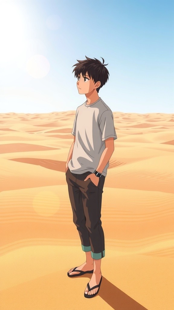 A Boy, an Angel, and a Desert Miracle