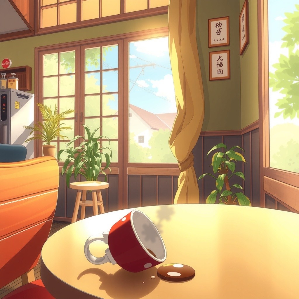 Un café renversé et des rires partagés