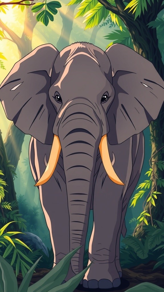 सिंह और हाथी की दोस्ती