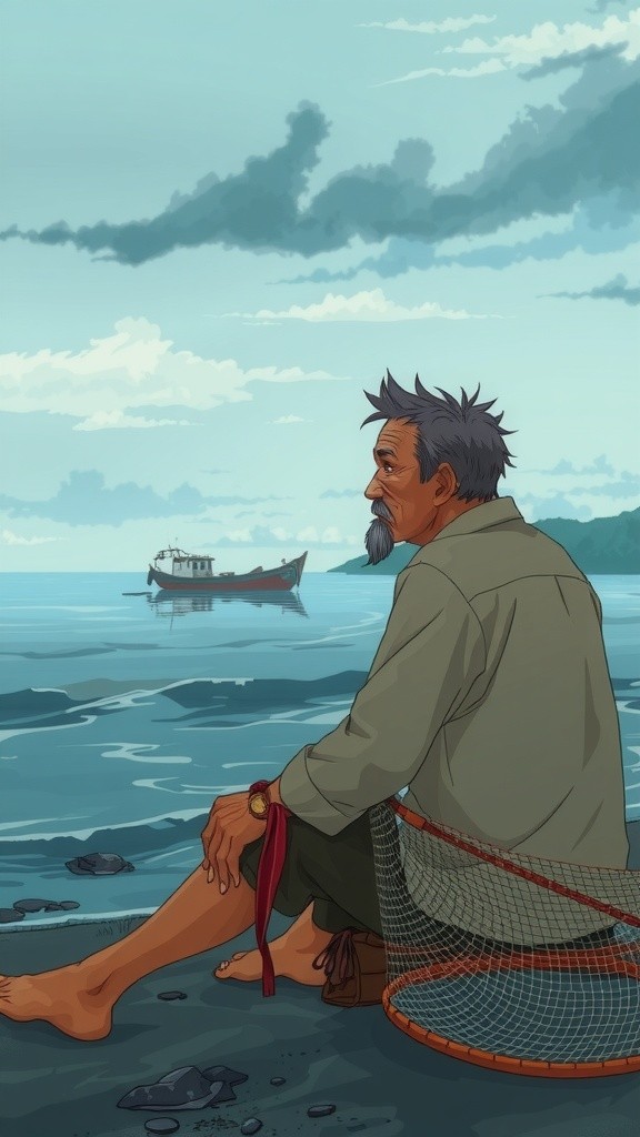 रामू का समुद्र: उम्मीद और दर्द के बीच