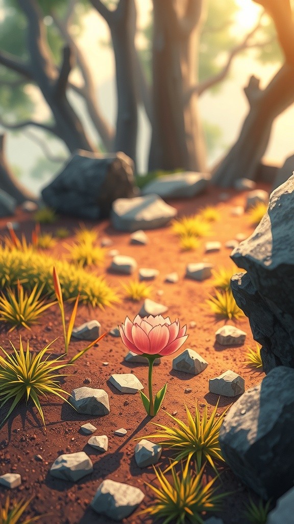 زهرة الأمل والصبر