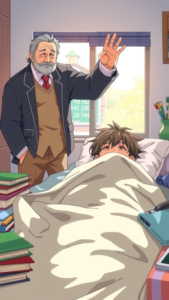 Exam Naps and Mischievous Choices!