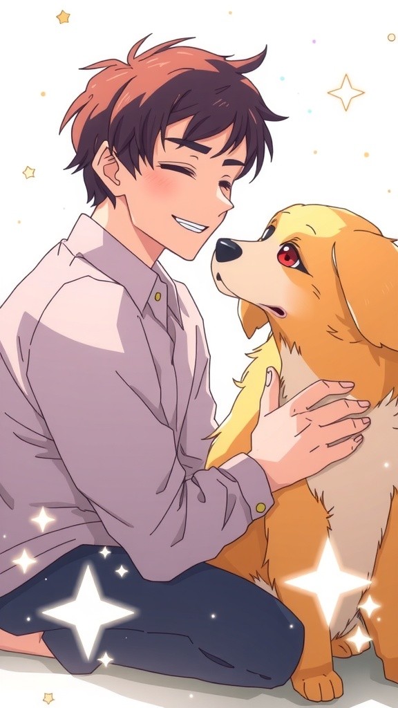 Léo and His Magical Puppy Star